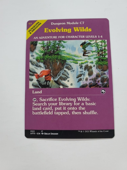 Evolving Wilds (Dungeon Module)