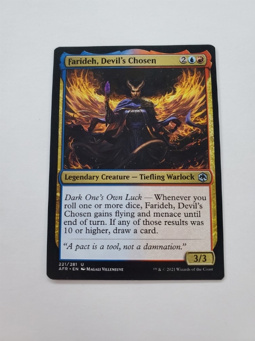 Farideh, Devil's Chosen