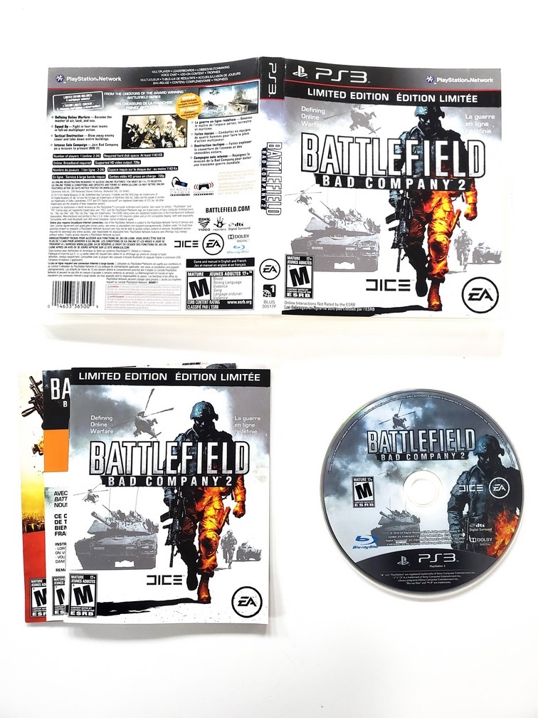 Battlefield: Bad Company 2 [Limited Edition] (CIB)