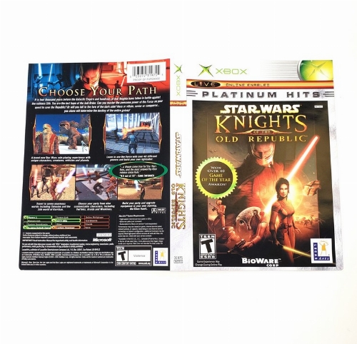 Star Wars: Knights of the Old Republic (Platinum Hits) (B)