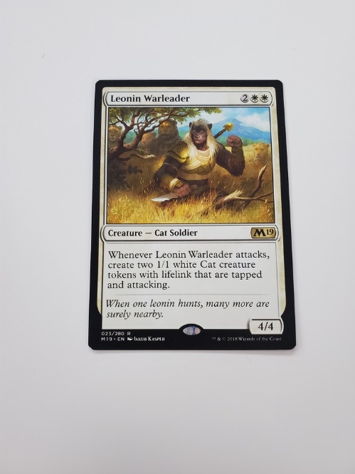 Leonin Warleader