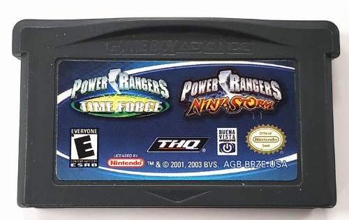 Power Rangers: Time Force & Power Rangers: Ninja Storm - Double Pack (C)