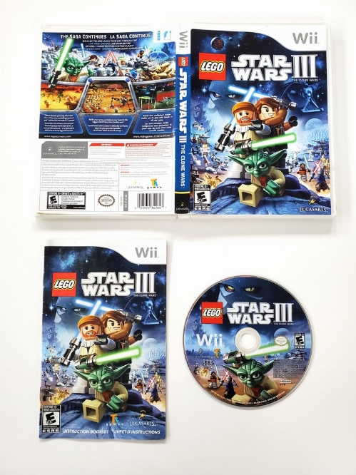 LEGO Star Wars III: The Clone Wars (CIB)