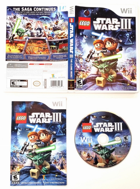 LEGO Star Wars III: The Clone Wars (CIB)