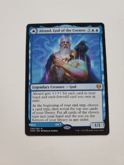 Alrund, God of the Cosmos // Hakka, Whispering Raven