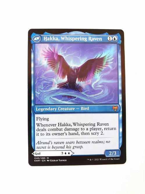 Alrund, God of the Cosmos // Hakka, Whispering Raven