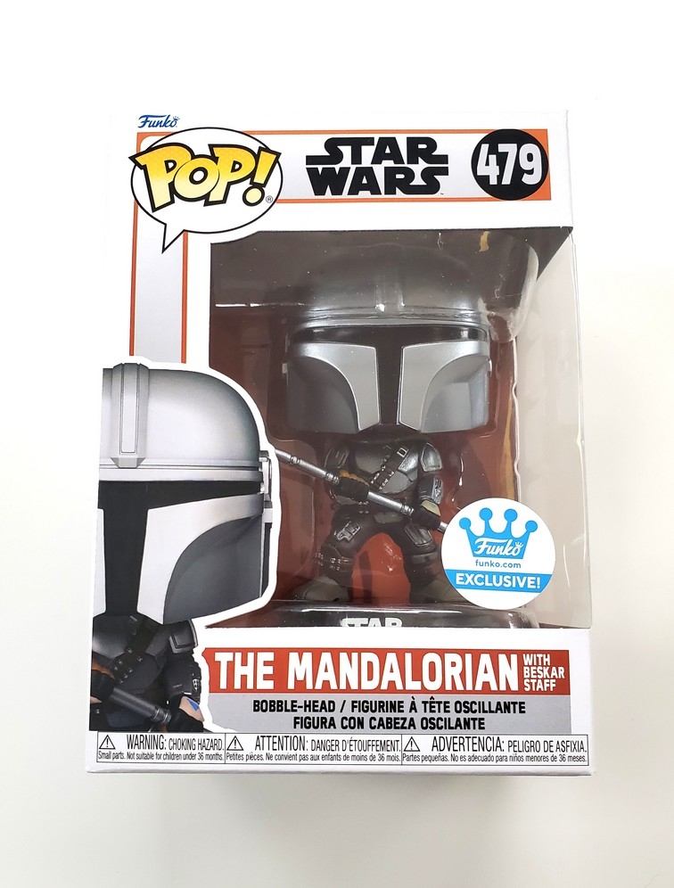 The Mandalorian with Beskar Staff #479 (NEW)