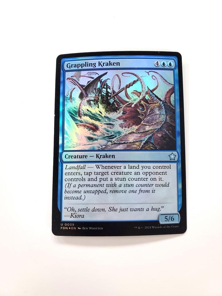 Grappling Kraken (Foil)