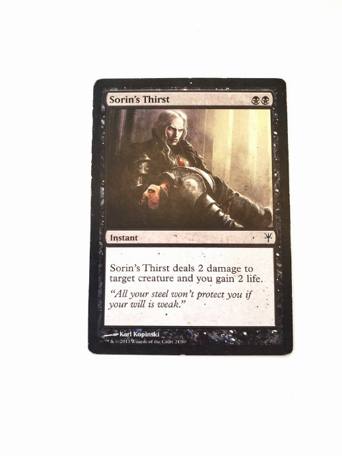 Sorin's Thirst