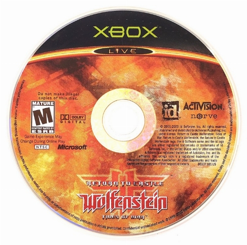 Return to Castle Wolfenstein: Tides of War (C)