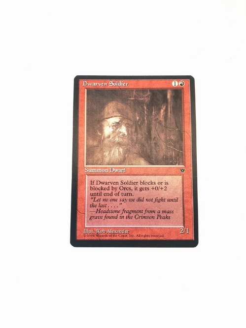 Dwarven Soldier (Alexander)
