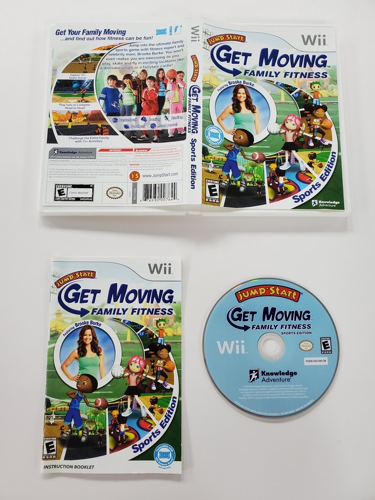 JumpStart: Get Moving - Family Fitness (Sports Edition) (CIB)