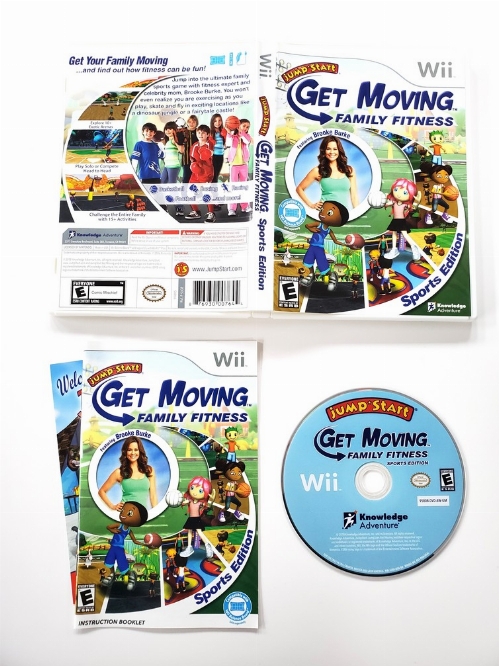 JumpStart: Get Moving - Family Fitness (Sports Edition) (CIB)