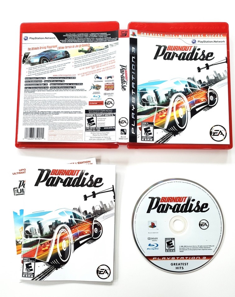 Burnout: Paradise (Greatest Hits) (CIB)