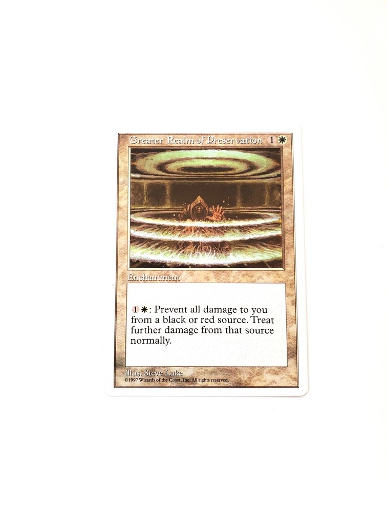 Greater Realm of Preservation