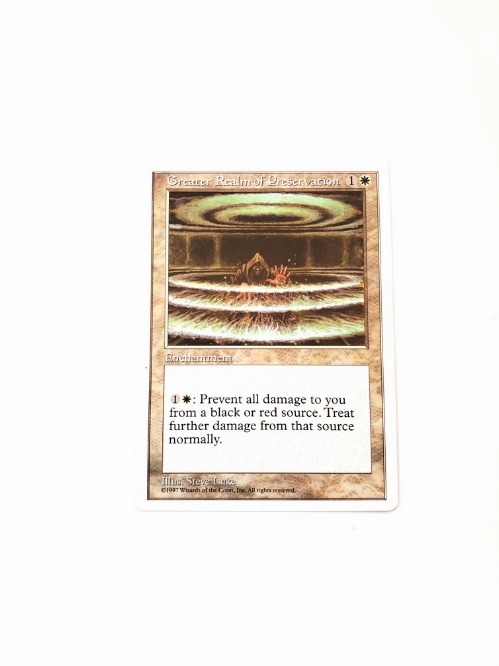 Greater Realm of Preservation