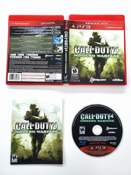 Call of Duty 4: Modern Warfare (Greatest Hits) (CIB)