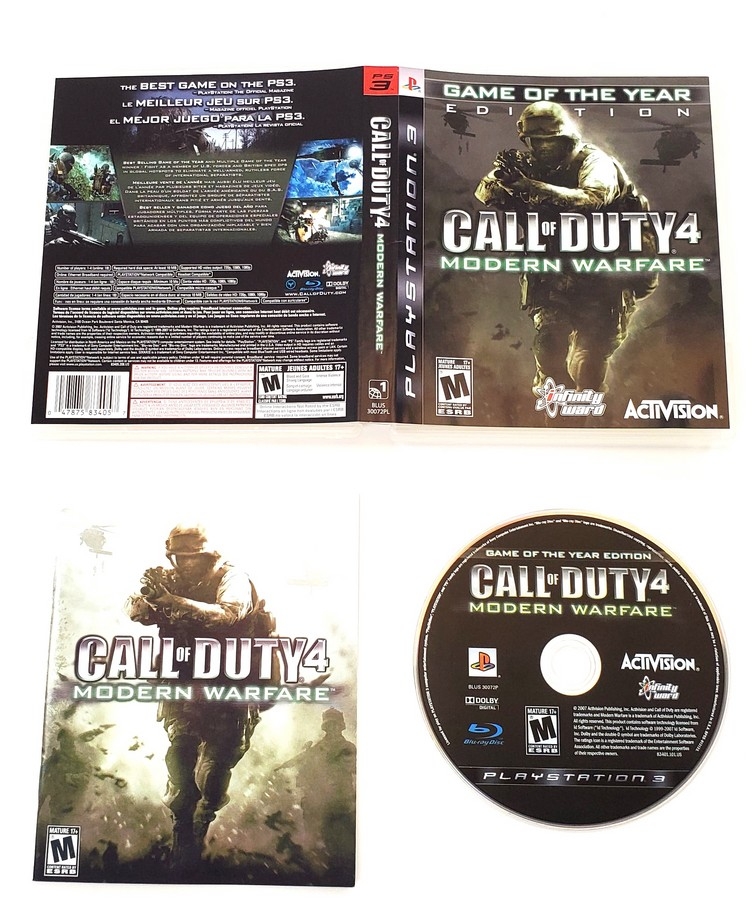 Call of Duty 4: Modern Warfare [Game of the Year Edition] (CIB)