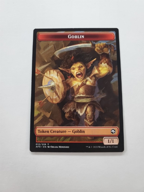 Dungeon of the Mad Mage // Goblin - Double-Sided Token