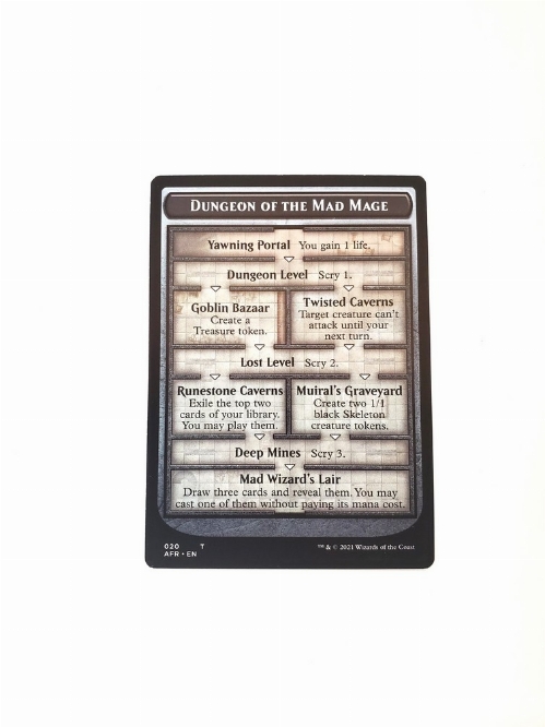 Dungeon of the Mad Mage // Tomb of Annihilation - Double-Sided Token