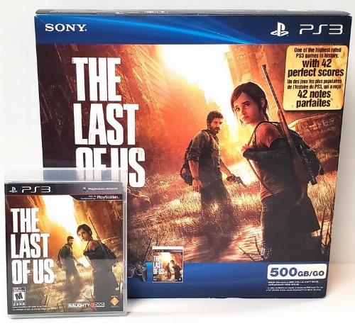 PlayStation 3 500GB Super Slim (The Last of Us Bundle) (Model CECH-4301C) (CB)