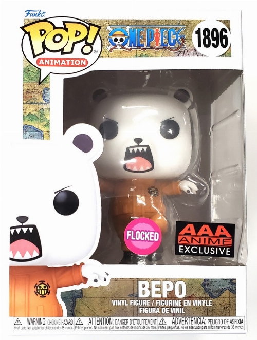 One Piece - Bepo (Flocked) (AAA Anime Exclusive) #1896 (NEW)
