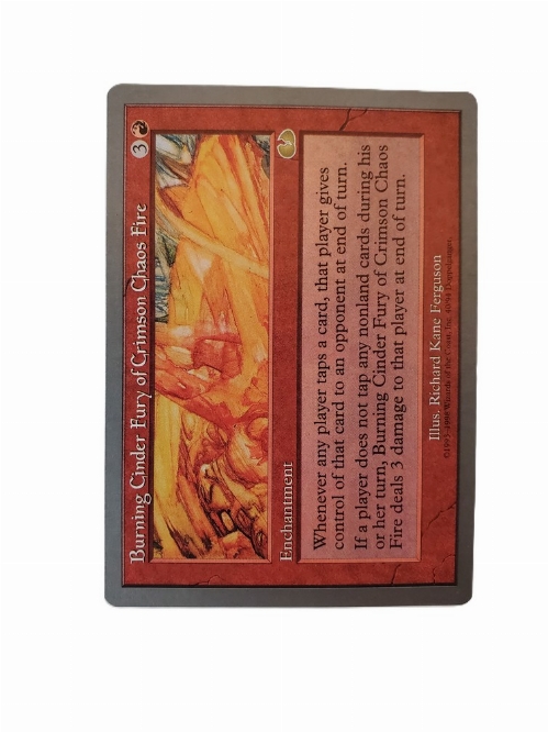 Burning Cinder Fury of Crimson Chaos Fire