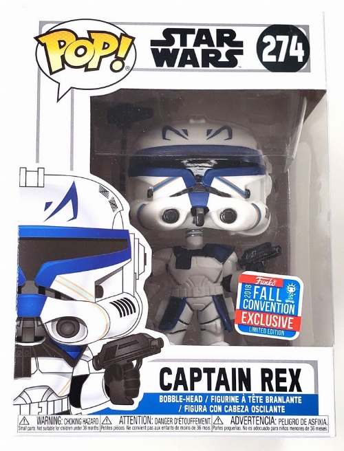 Star Wars - Captain Rex (2018 Fall Convention Exclusive Limited Edition) #274 (NEW)
