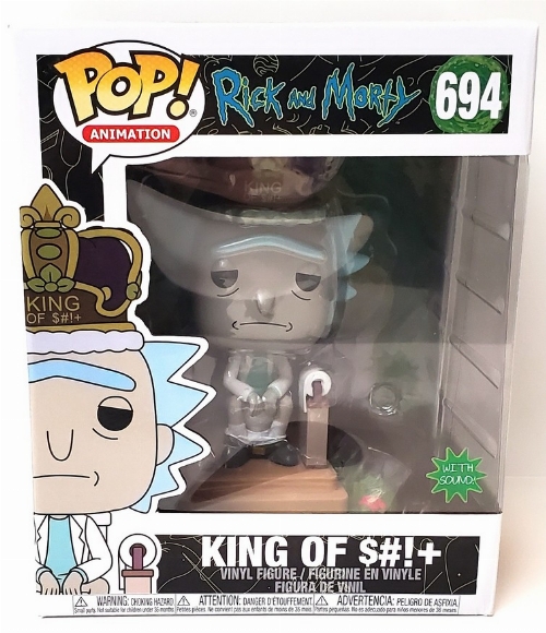 Rick & Morty - King of S#!+ (With Sound) #694 (NEW)