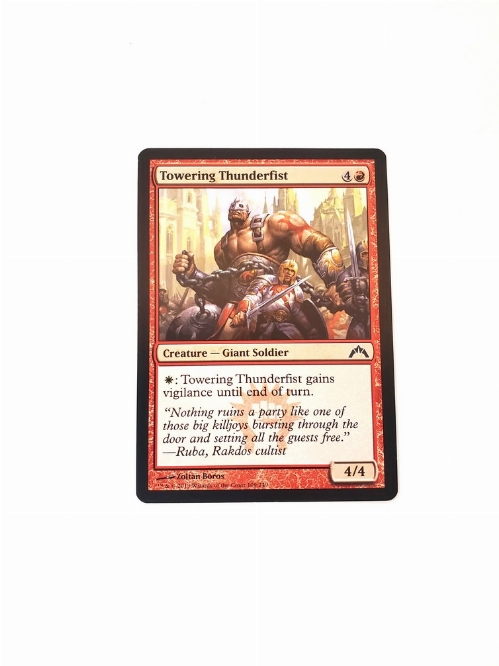 Towering Thunderfist