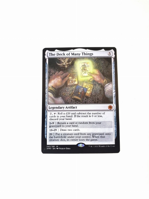 The Deck of Many Things