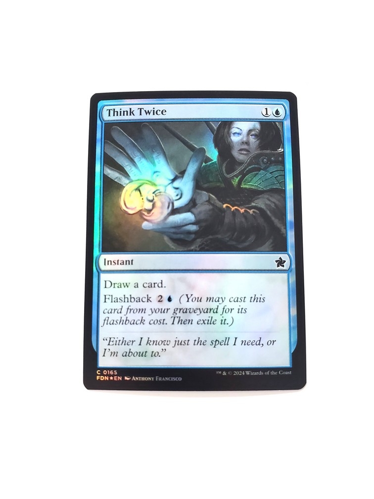 Think Twice (Foil)