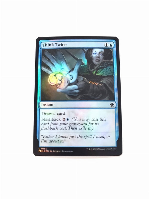 Think Twice (Foil)
