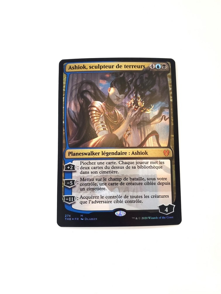 Ashiok, Sculptor of Fears (Foil) (Francaise)