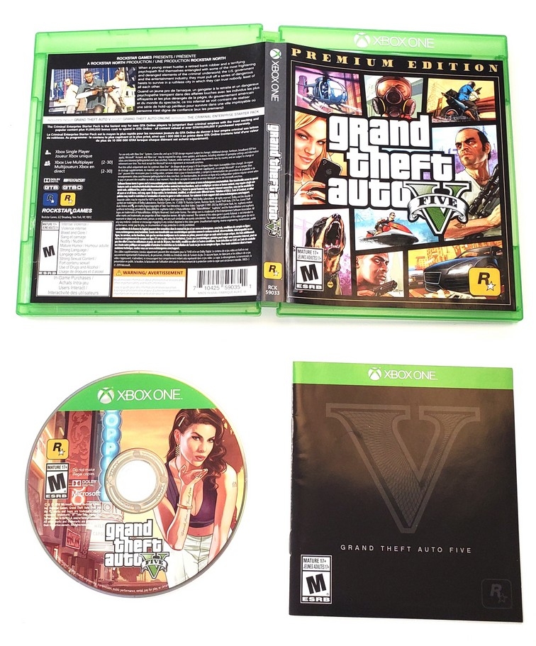 Grand Theft Auto V (Premium Edition) (CIB)