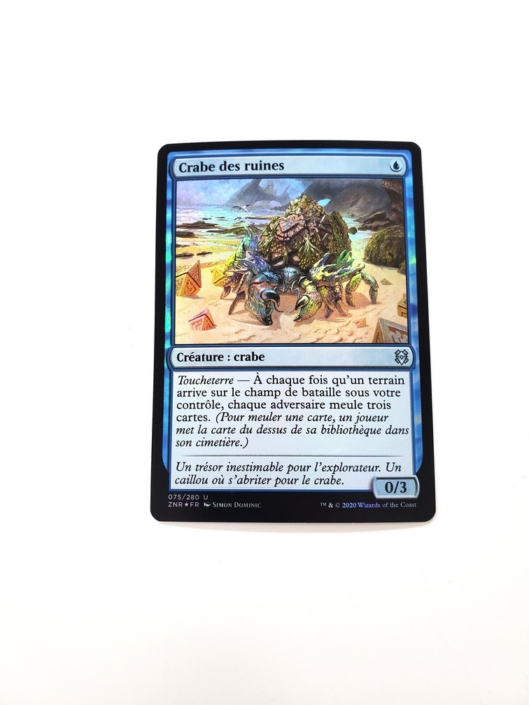 Ruin Crab (Foil) (Francaise)