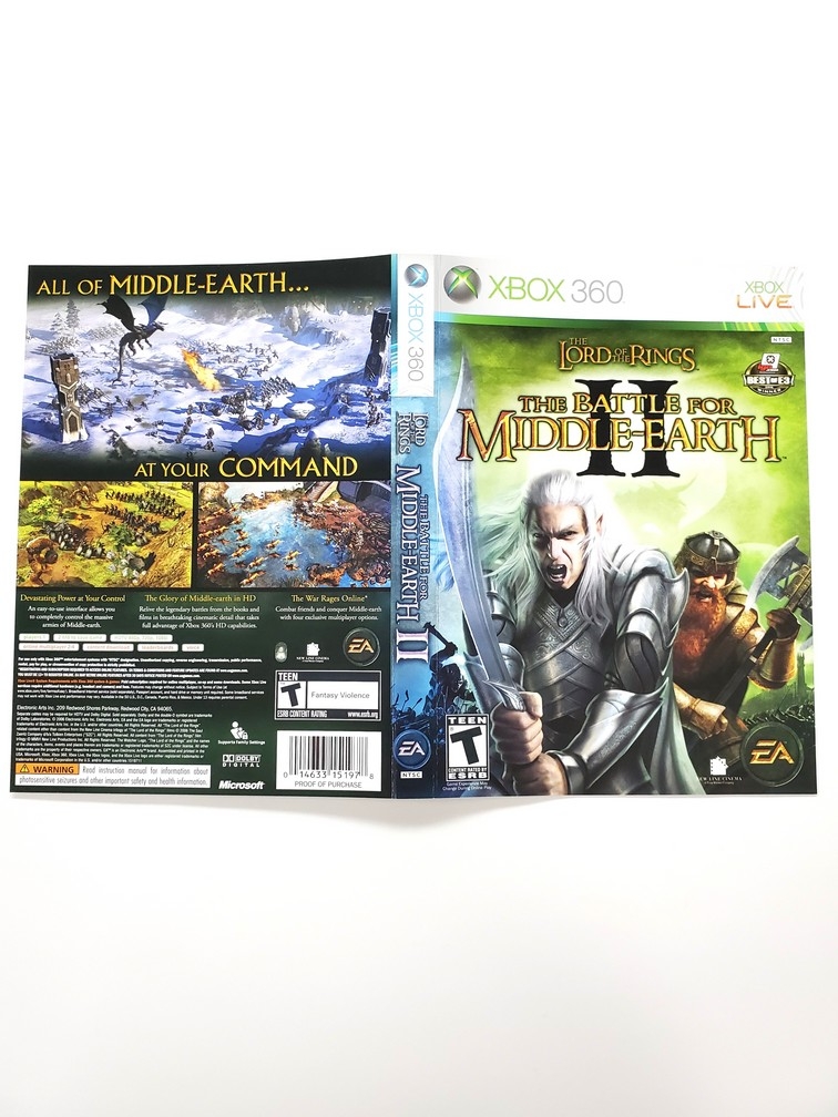 Lord of the Rings: Battle for Middle Earth II, The (B)