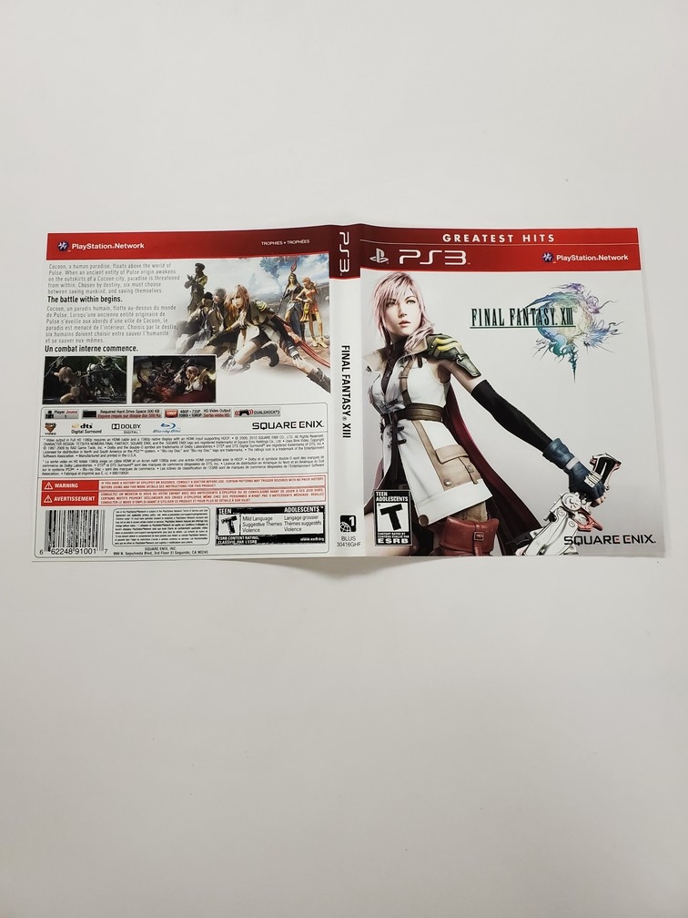 Final Fantasy XIII (Greatest Hits) (B)