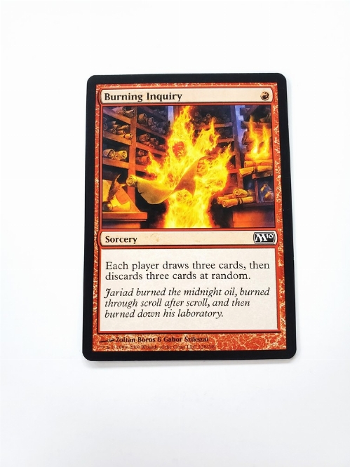 Burning Inquiry