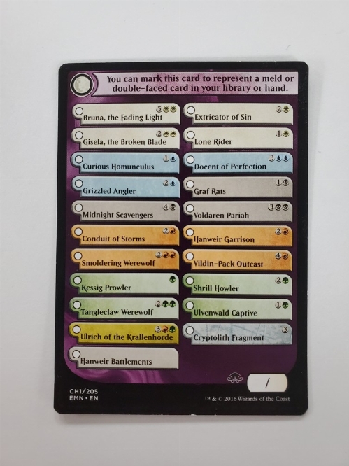 Eldritch Moon Checklist Token (CH1/205)