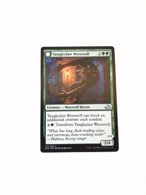 Tangleclaw Werewolf // Fibrous Entangler