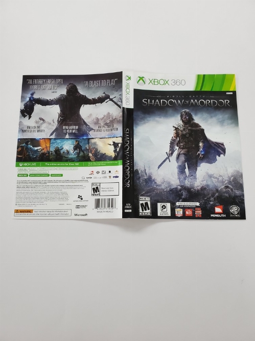 Middle-Earth: Shadow of Mordor (B)