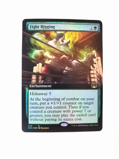 Fight Rigging (Extended Art) (Foil)