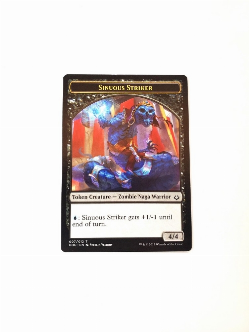 Sinuous Striker // Zombie - Double-Sided Token