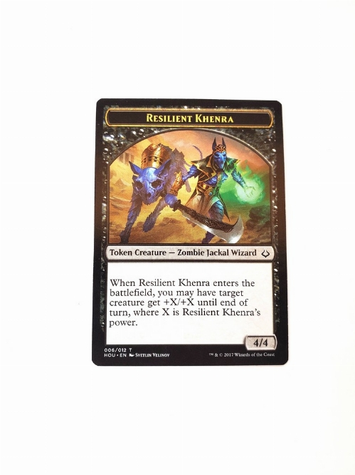 Resilient Khenra // Zombie - Double-Sided Token