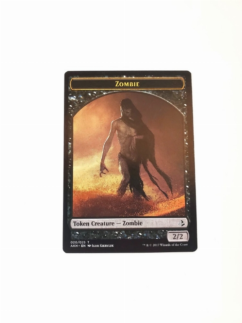 Earthshaker Khenra // Zombie - Double-Sided Token