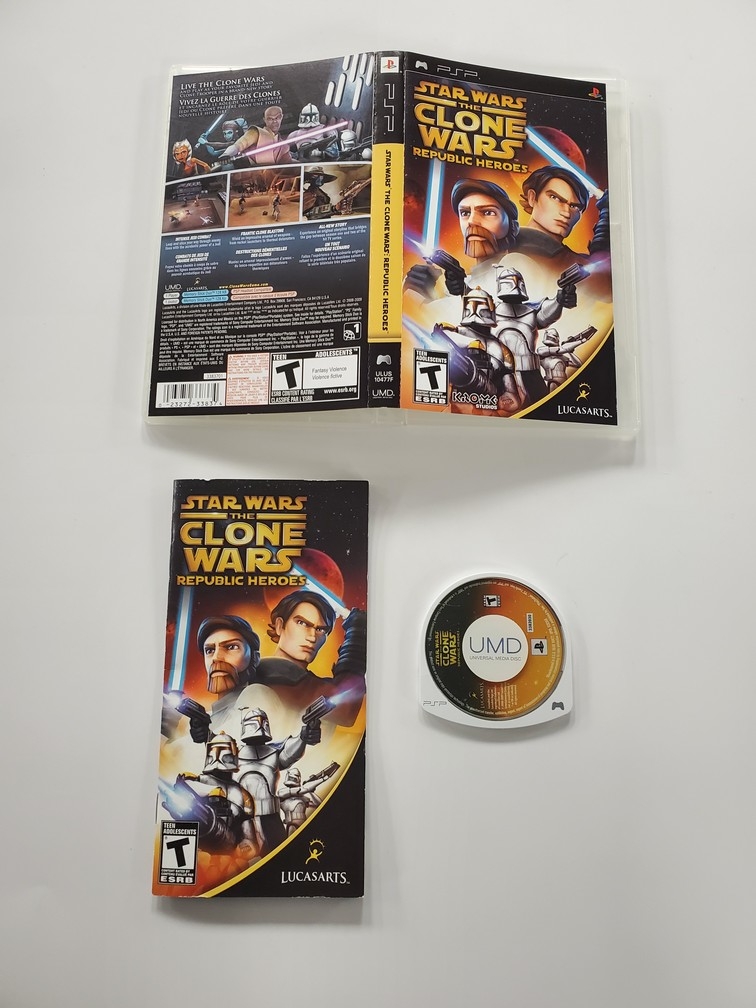 Star Wars: The Clone Wars - Republic Heroes (CIB)