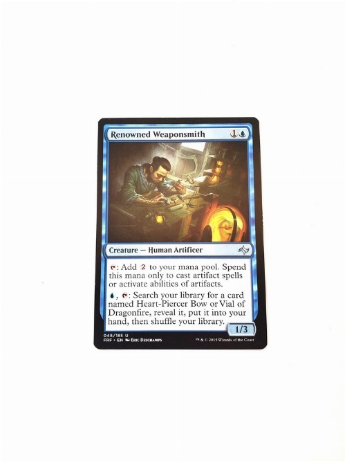 Renowned Weaponsmith