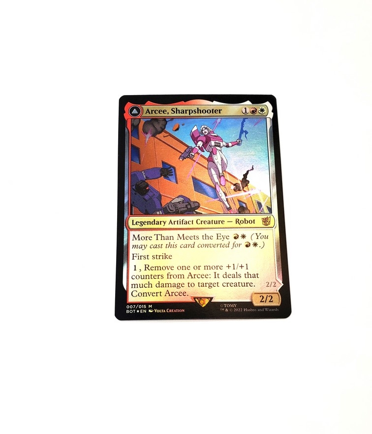 Arcee, Sharpshooter // Arcee, Acrobatic Coupe (Foil)