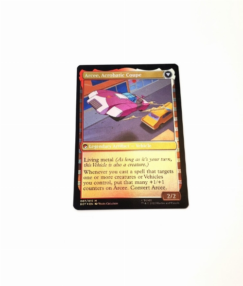 Arcee, Sharpshooter // Arcee, Acrobatic Coupe (Foil)